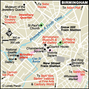 City centre map