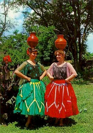 traditional Paraguyan bottle dance