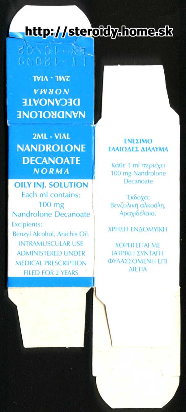Nandrolon Decanoate - Obal 2