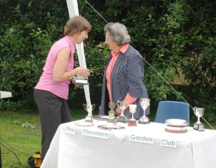 Presentation of cups, Village Show, July 13th 2008