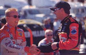 Ricky Craven and Steve Park