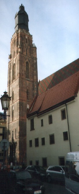 the tower ofSt Elizabeth's Church