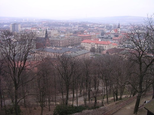 the view from the Spilberk