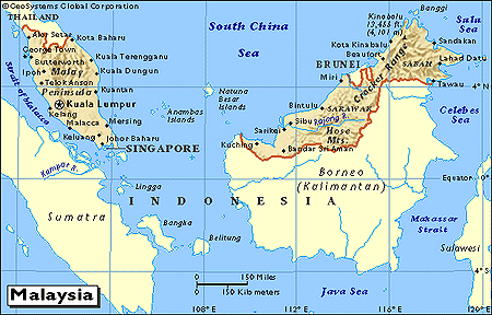 Malaysia Map