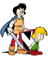 Johann & Peewit - friends of smurfs