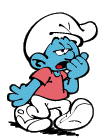 Slouchy Smurf