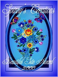 Spinny's Beautiful Site Award