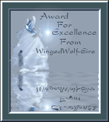Award for Excellence from Winged Wolf