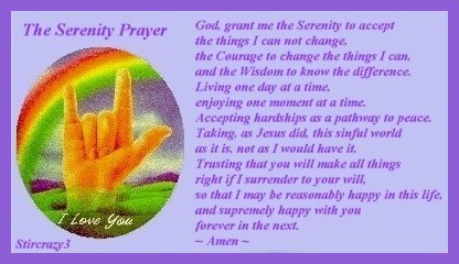 Serenity Prayer