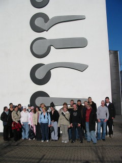 German and Irish students visit FSB, Brakel