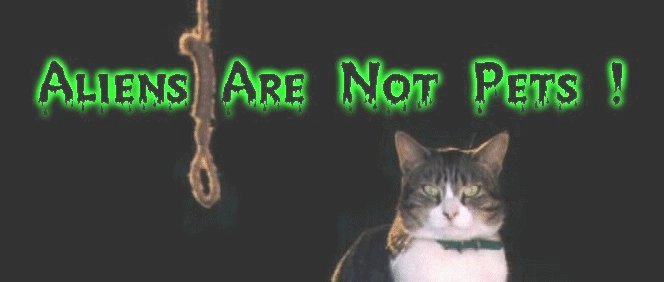 Aliens are not pets to be fenced