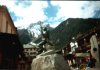 Town center statue