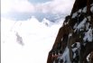 Across to Helbronner and Italy