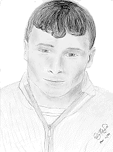 Brian Littrell drawing - by Sharon - Mar. 14 '99