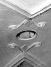 Langhausgewlbe, Detail der Stuckverzierung