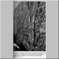 Kirchenostmauer, Reste des kleinen Kreuzgangs