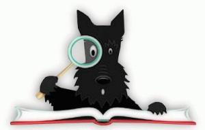 dog reading