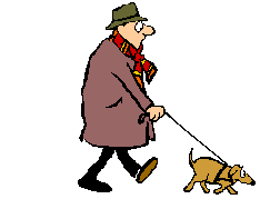 sniffing dog