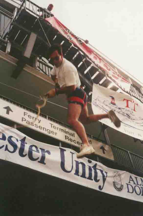 Abseiling - Station Pier