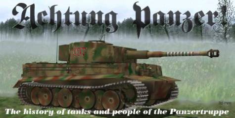 Welcome to Achtung Panzer ! Website !!!