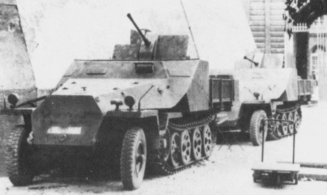 2cm Flak 38 auf Selbstfahrlafette Leichter Zugkraftwagen 3t