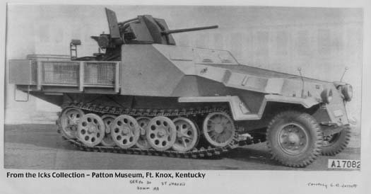 2cm Flak 38 auf Selbstfahrlafette Leichter Zugkraftwagen 3t