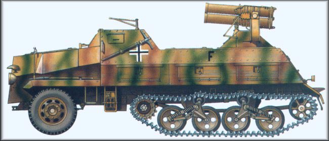 15cm Panzerwerfer 42 auf Selbstfahrlafette Sd.Kfz.4/1
