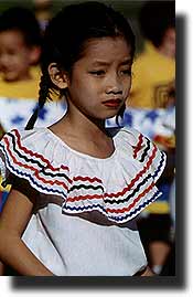 Traditional Honduran dress