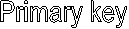 Primary key