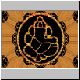 ganagold.jpg(106 KB) - Ganesha done with red and gold filigree work.