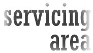 servicing area