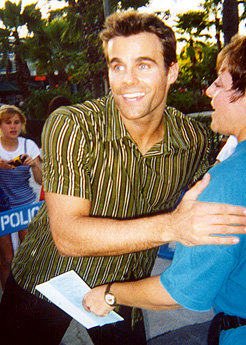 Cam pleases the fans!