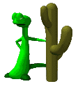 image of a cartoon lizard