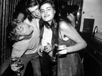 bernard butler with damon (of blur) and justine