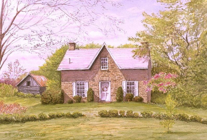 Lime Stone Cottage at
 Merrickville