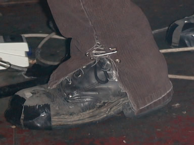 rooster's foot