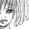 Skecth of a cyber girlie