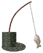 pole with a fish