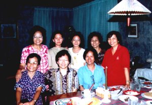 Visit with friends, 1996