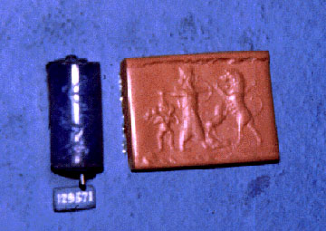A Sumerian Cylinder Seal