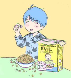 sugar-frosted evil crunch
