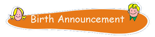 Birth Announcement