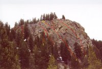 SouthWest Aspect of Porcupine Rock (view from parking)