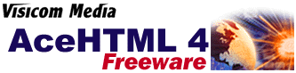 AceHTML 4 Freeware