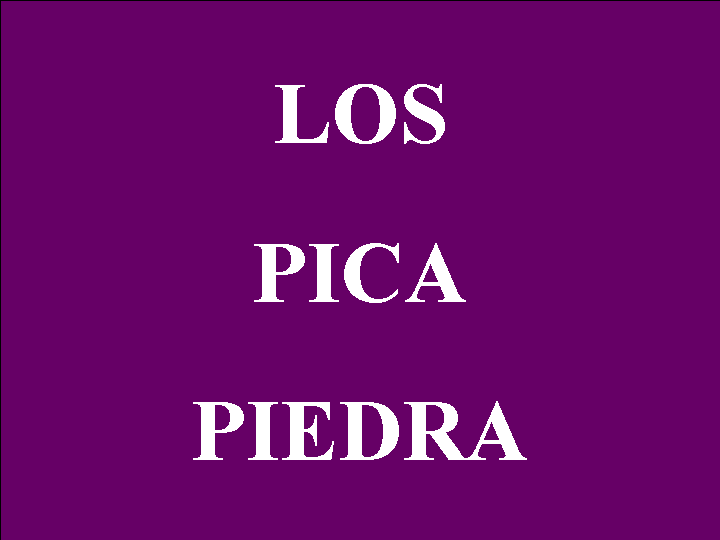 Los Picapiedra.