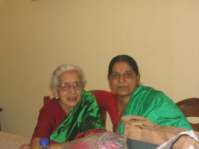 mom and grandma