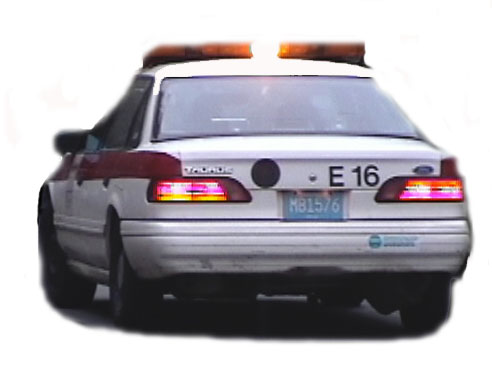 parking cop car