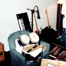 You think we could get Hank to play this drum kit?