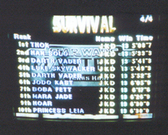 Teras Kasi High Score