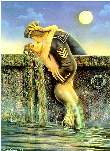 David Delamare retired mermaid and Sailor